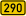 Bundesstraße 290 number.svg