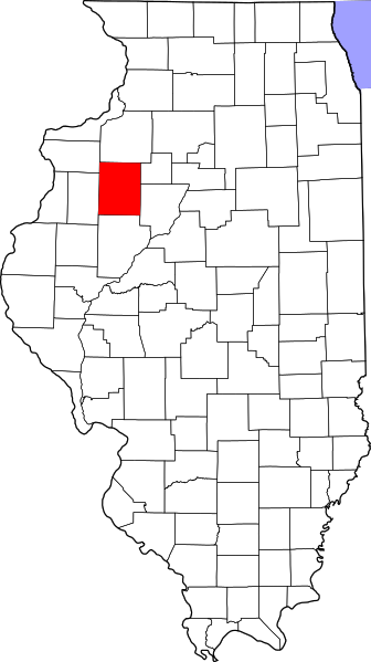 Fil:Map of Illinois highlighting Knox County.svg