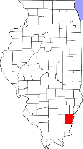 Fil:Map of Illinois highlighting White County.svg