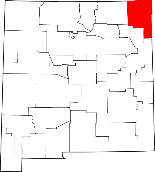 Fil:Map of New Mexico highlighting Union County.svg