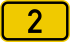 Bundesstraße 2 number.svg