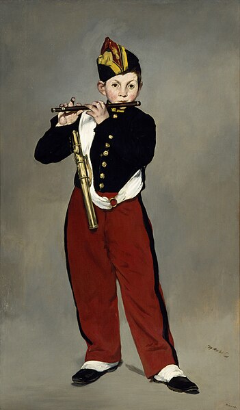 Fil:Manet, Edouard - Young Flautist, or The Fifer, 1866 (2).jpg