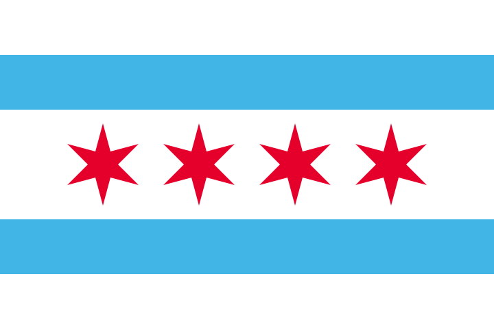 Fil:Municipal Flag of Chicago.svg