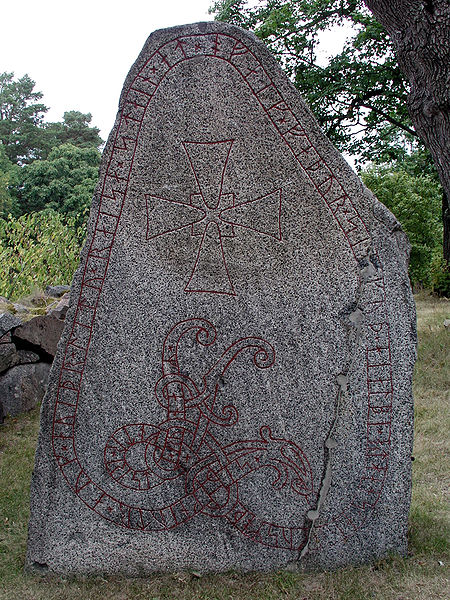 Fil:U945 Upplands runinskrifter Danmarks kyrka.jpg