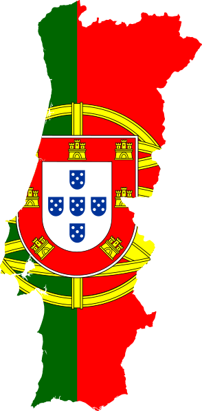Fil:Flag-map of Portugal.svg