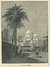 En teckning av Fustat, från Rappoports History of Egypt