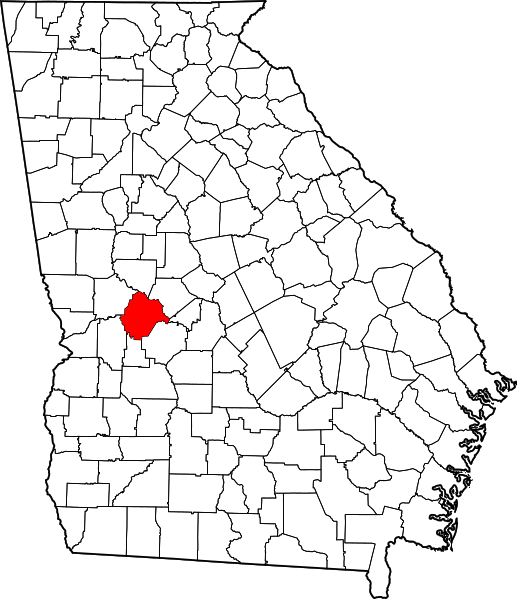 Fil:Map of Georgia highlighting Taylor County.svg