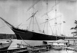 Pommern som museifartyg i Mariehamn