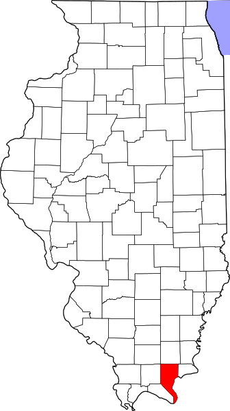 Fil:Map of Illinois highlighting Pope County.svg