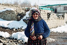 Gammal zazaisk kvinna från Dersim (2008)