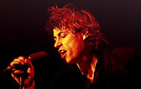 Bob Geldof med Boomtown Rats 1981