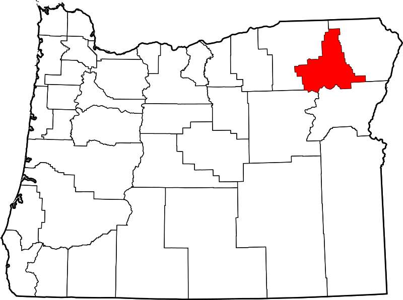Fil:Map of Oregon highlighting Union County.svg
