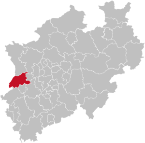 Kreis Viersen i Nordrhein-Westfalen