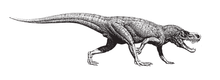 den utdöda arten Postosuchus kirkpatricki