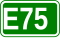 Tabliczka E75.svg