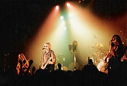 The Cross live i Tyskland 1990.