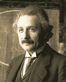 Albert Einstein, 1921.