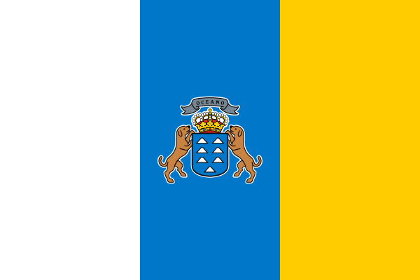 Fil:Flag of the Canary Islands.svg