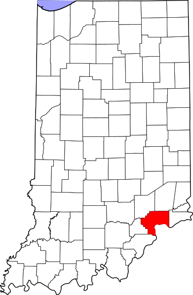 Fil:Map of Indiana highlighting Jefferson County.svg
