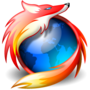 En fri tolkning av logotypen för Mozilla Firefox