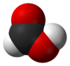 Molekylmodell, Metansyra