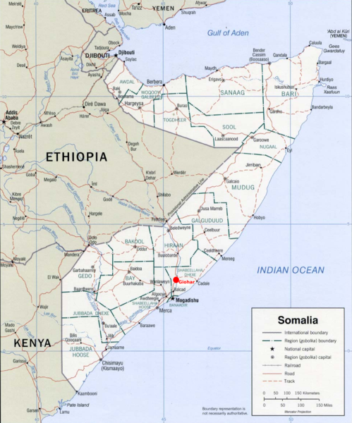 Fil:Political map of Somalia showing Jowhar.png