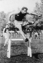 Alvin Kraenzlein under OS 1900.