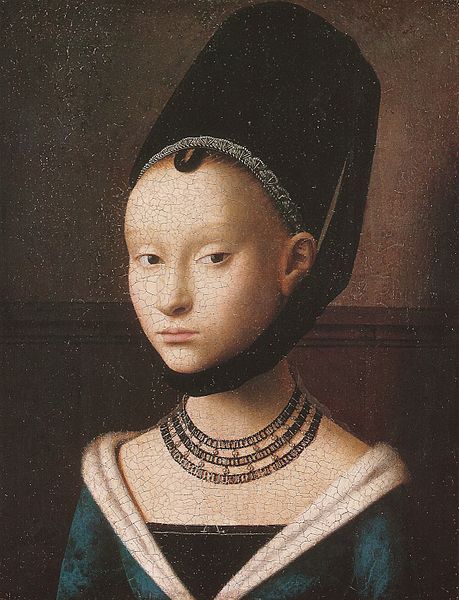 Fil:Petrus Christus, Portrait of a young girl.jpg