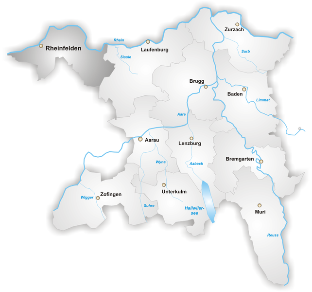 Fil:Karte Bezirk Rheinfelden.png