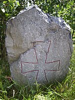 Herstaberg, The Kvillinge parish. Runestone Ög 48, Sweden, 15 July 2007, picture 2.jpg
