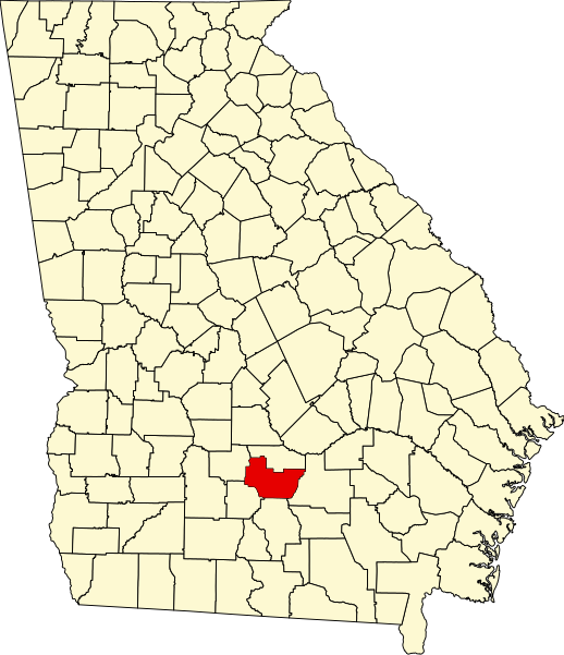 Fil:Map of Georgia highlighting Irwin County.svg