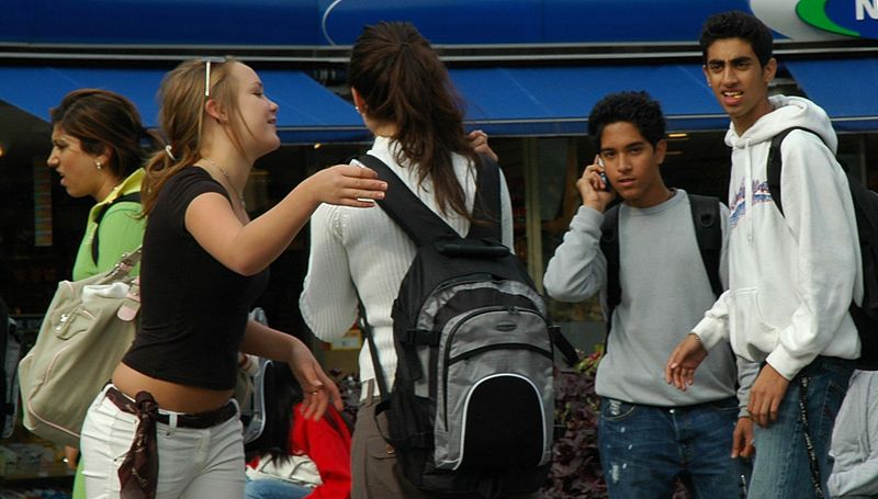 Fil:Diversity of youth in Oslo Norway.jpg