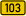 Bundesstraße 103 number.svg