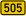 Bundesstraße 505 number.svg