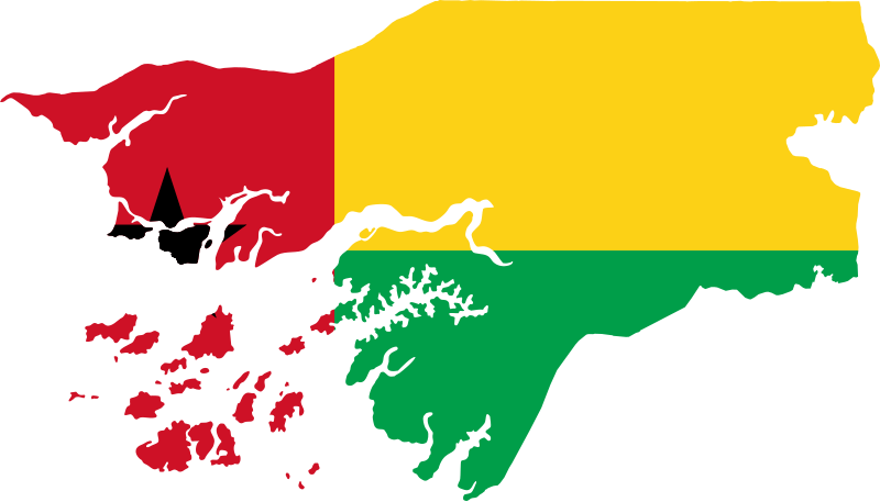 Fil:Flag-map of Guinea-Bissau.svg