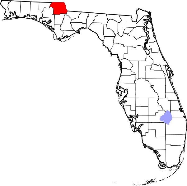 Fil:Map of Florida highlighting Jackson County.svg