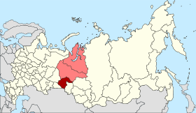 Map of Russia - Tyumen Oblast, Yamalo-Nenets and Khanty-Mansi Autonomous Okrugs (2008-03).svg