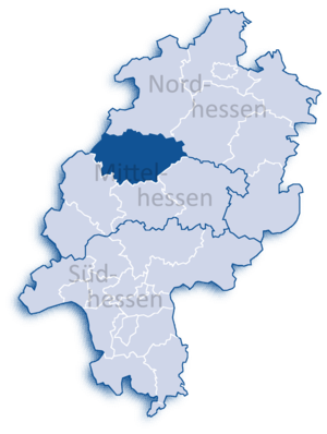 Landkreis Marburg-Biedenkopf i Hessen