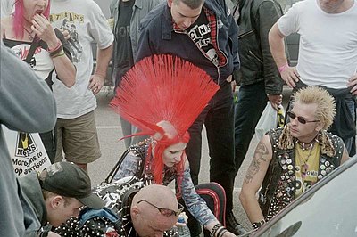 Punk Red Mohawk Morecambe 2003.jpeg