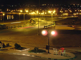 Nattbild från Tobruk