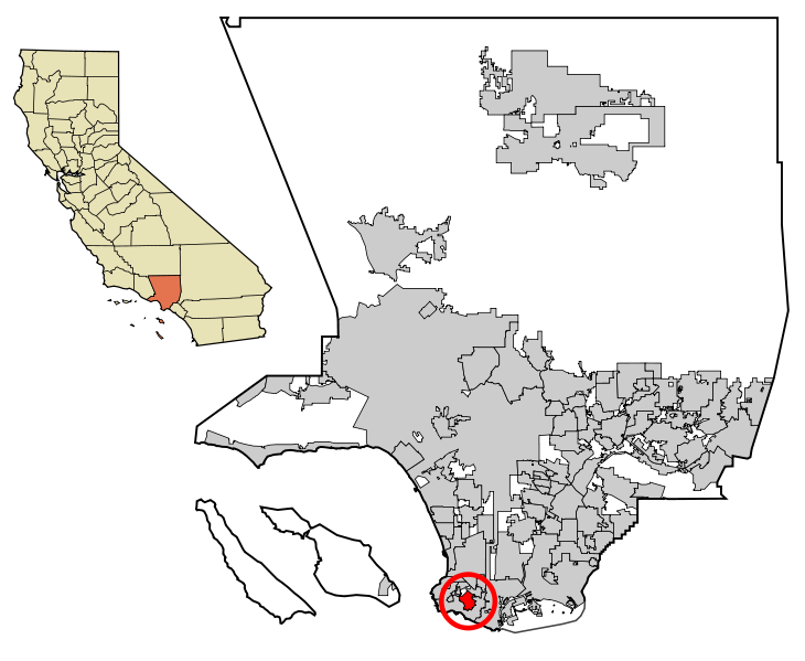 Fil:LA County Incorporated Areas Rolling Hills highlighted.svg