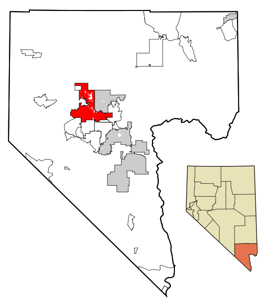Fil:Clark County Nevada Incorporated Areas Las Vegas highlighted.svg