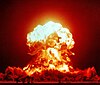 Kärnvapenexplosion från ett amerikanskt kärnvapentest