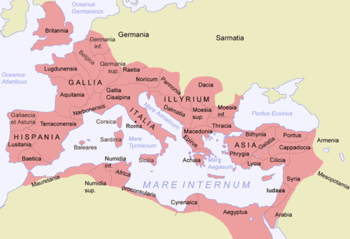 Det romerska imperiet 120 v.t.