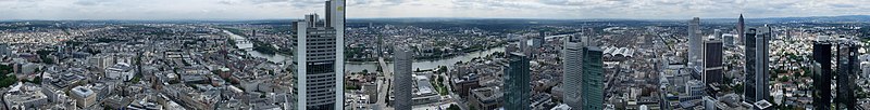 Fil:Panorama Frankfurt vom Maintower.jpg
