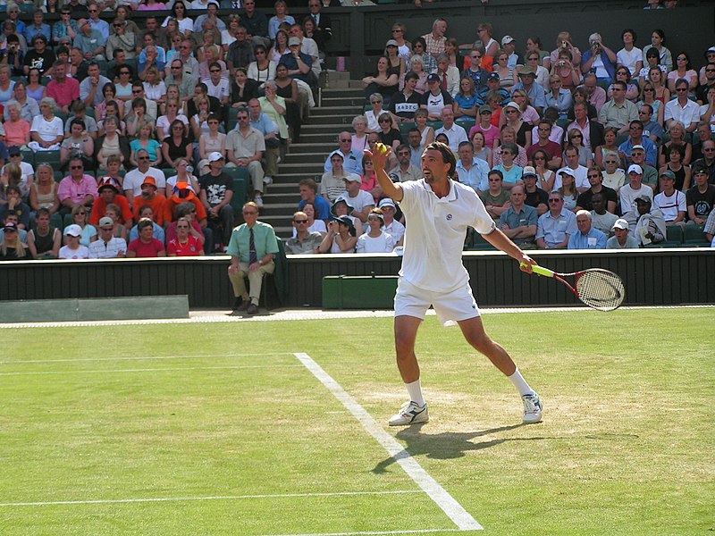 Fil:Goran Ivanisevic serve Wimbledon 2004.jpg