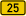 Bundesstraße 25 number.svg