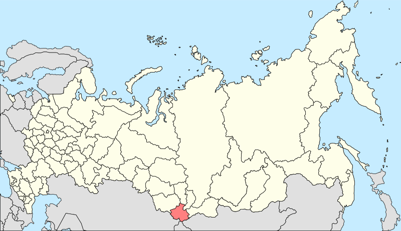 Fil:Map of Russia - Altai Republic (2008-03).svg