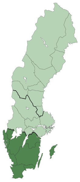 Fil:Sverigekarta-Landsdelar Götaland.svg