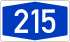 Bundesautobahn 215 number.svg